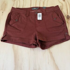 Torrid Womens Cargo Shorts Size 16 Rust Terracotta Utility Plus Size
